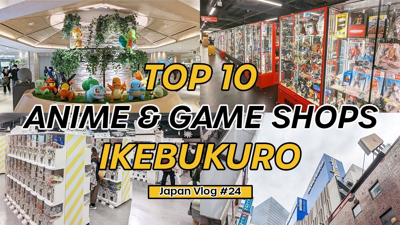 Top 10 Anime & Game Shops in Ikebukuro, Tokyo | Largest Pokemon Center & Gashapon Store!