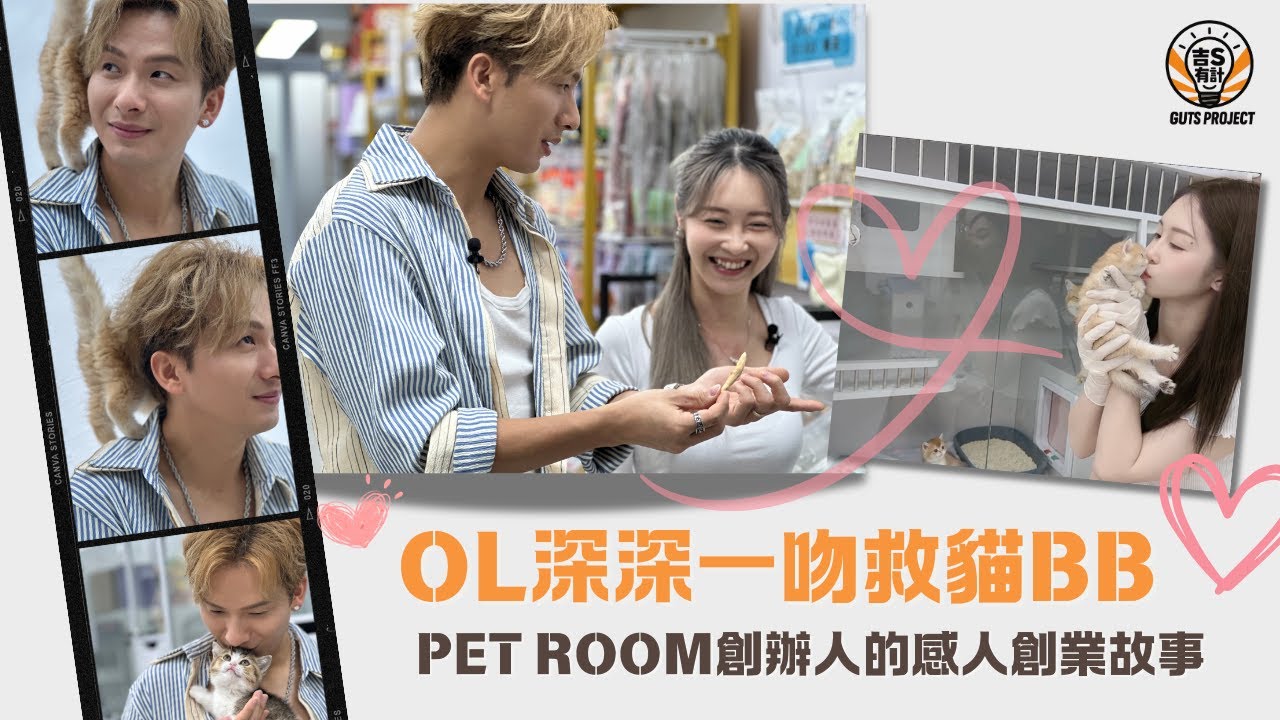 《吉S有計》EP1｜OL深深一吻救貓BB！Pet Room創辦人的感人創業故事｜#周吉佩 #吉吉｜#中年好聲音