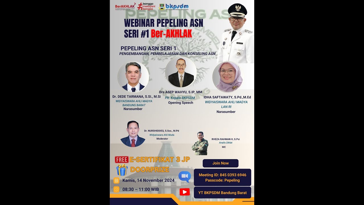 Pengembangan Pembelejaran Konseling ASN (Pepeling ASN )