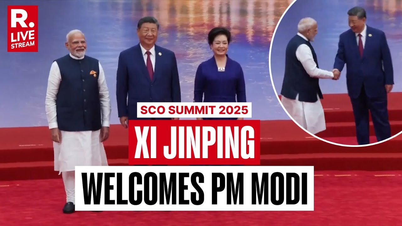 SCO Summit 2025 Reception LIVE: President Xi Jinping And Wife Peng Liyuan Welcome World Leaders