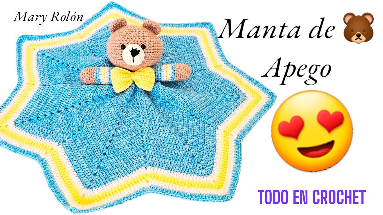 🧶💥¡Patrón secreto de manta de apego tejida a crochet que no querrás perderte!¡Tejer y diviértete!😍👶