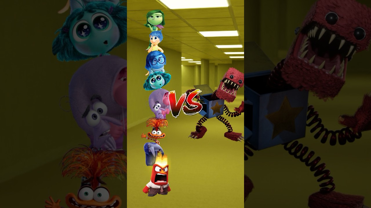 Inside Out 2 VS Boxy Boo #shorts #insideout2 #boxyboo #poppyplaytimechapter