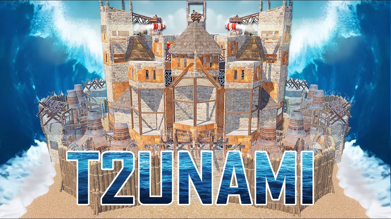 T2UNAMI &bull; Тройной бункер &bull; Открытое ядро ​​&bull; Корпус с широким зазором &bull; Конструкция Rust Base на ...
