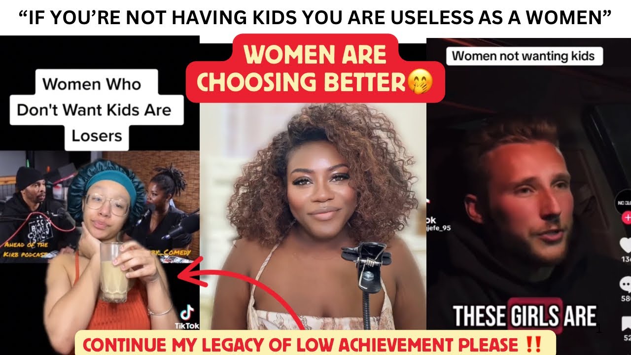 These Men Said Women Who Are Not Having Kids Are useless 