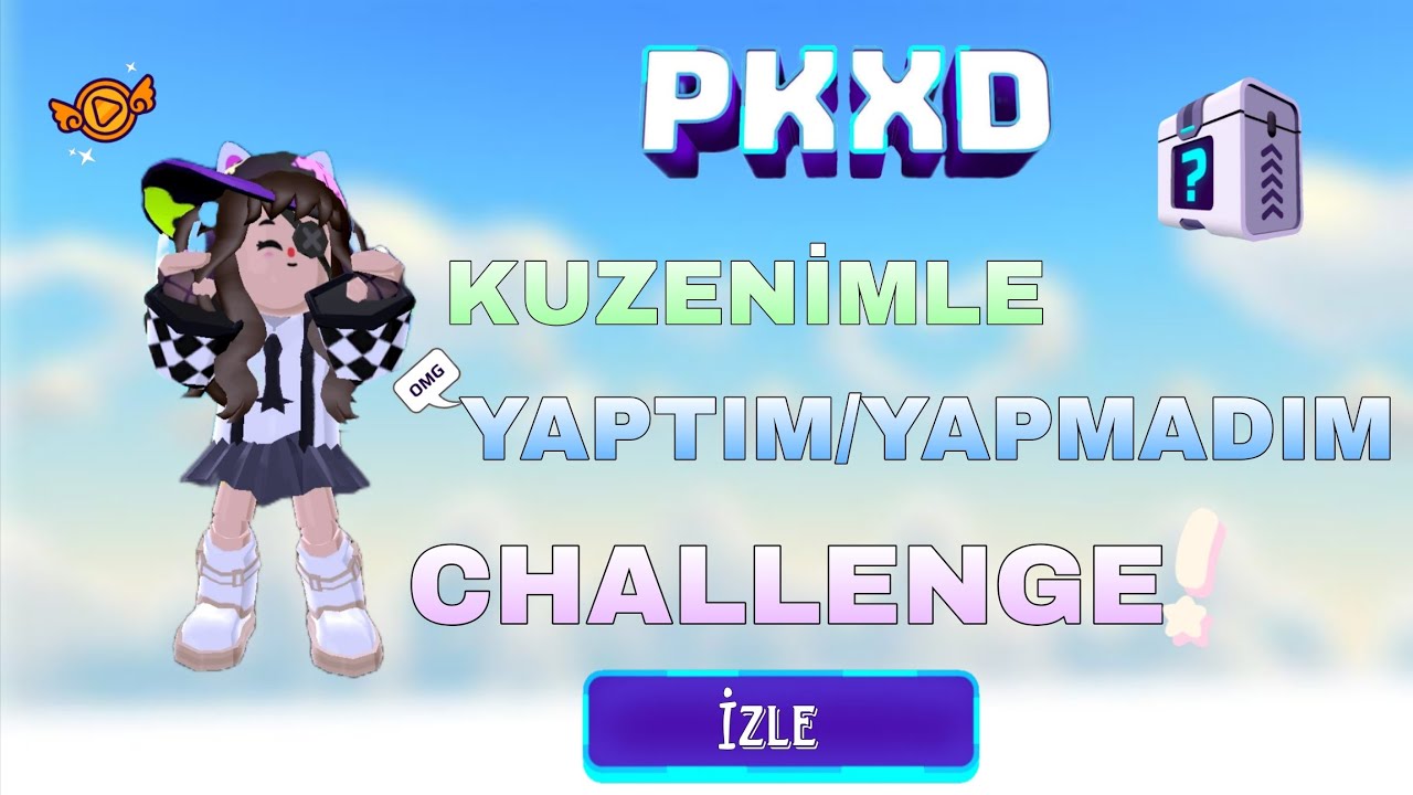 Kuzenimle yaptım/yapmadım challenge! #pkxd