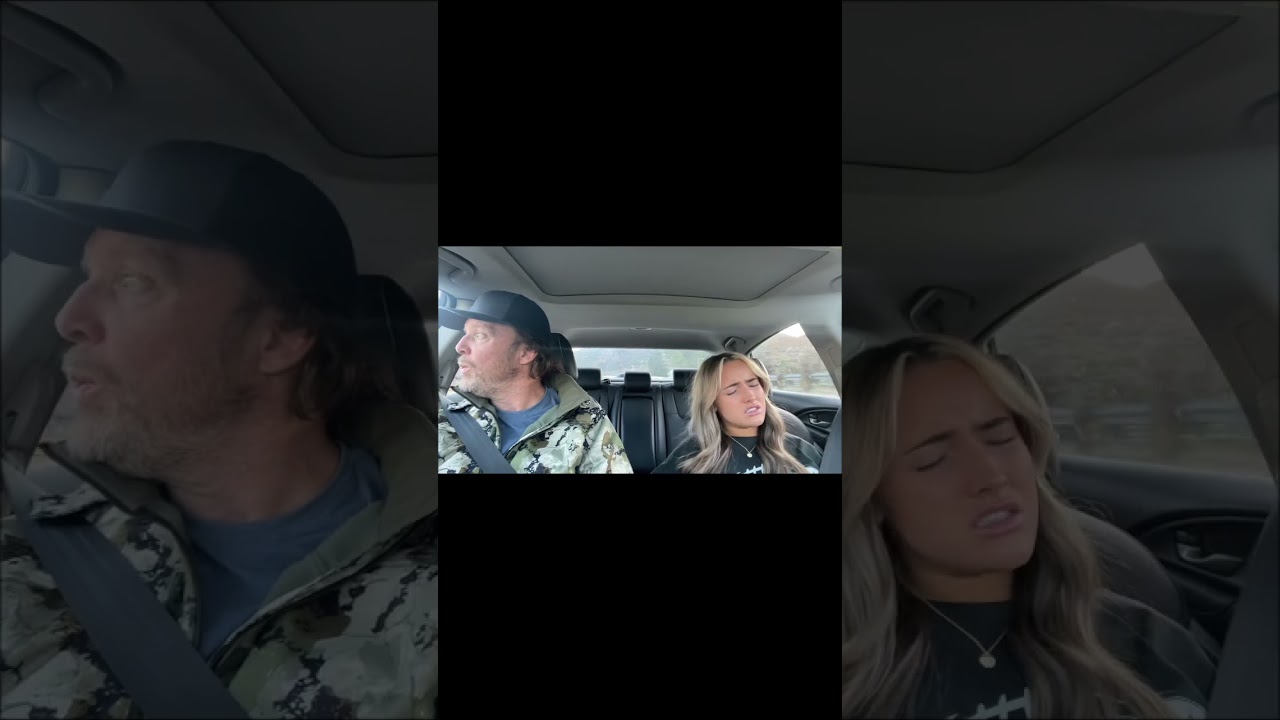 dad reacting to daughter singing girl crush