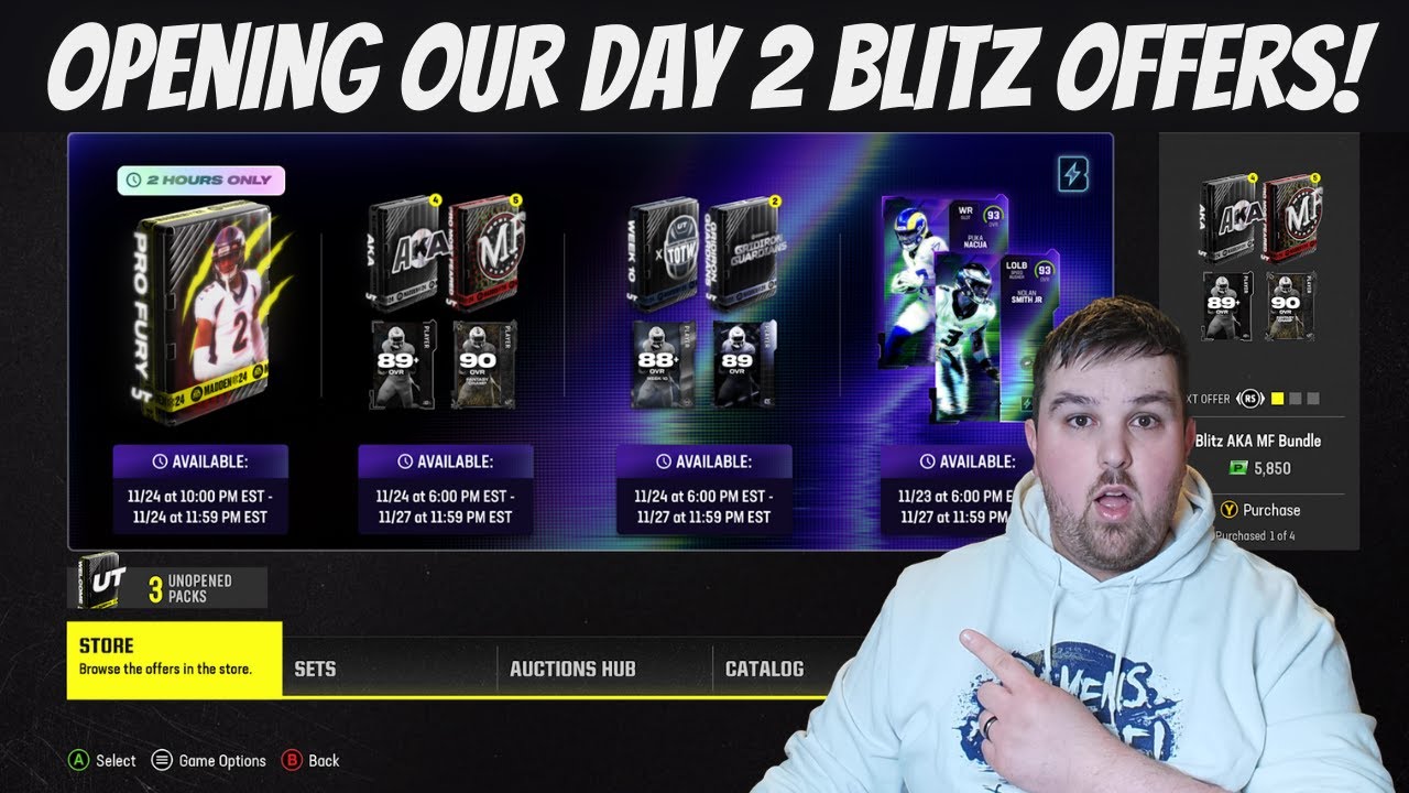DAY 2 BLITZ OFFERS! AKA, MOST FEARED, TOTW, AND GRIDIRON GUARDIANS OFFERS! | MADDEN 24 ULTIMATE TEAM