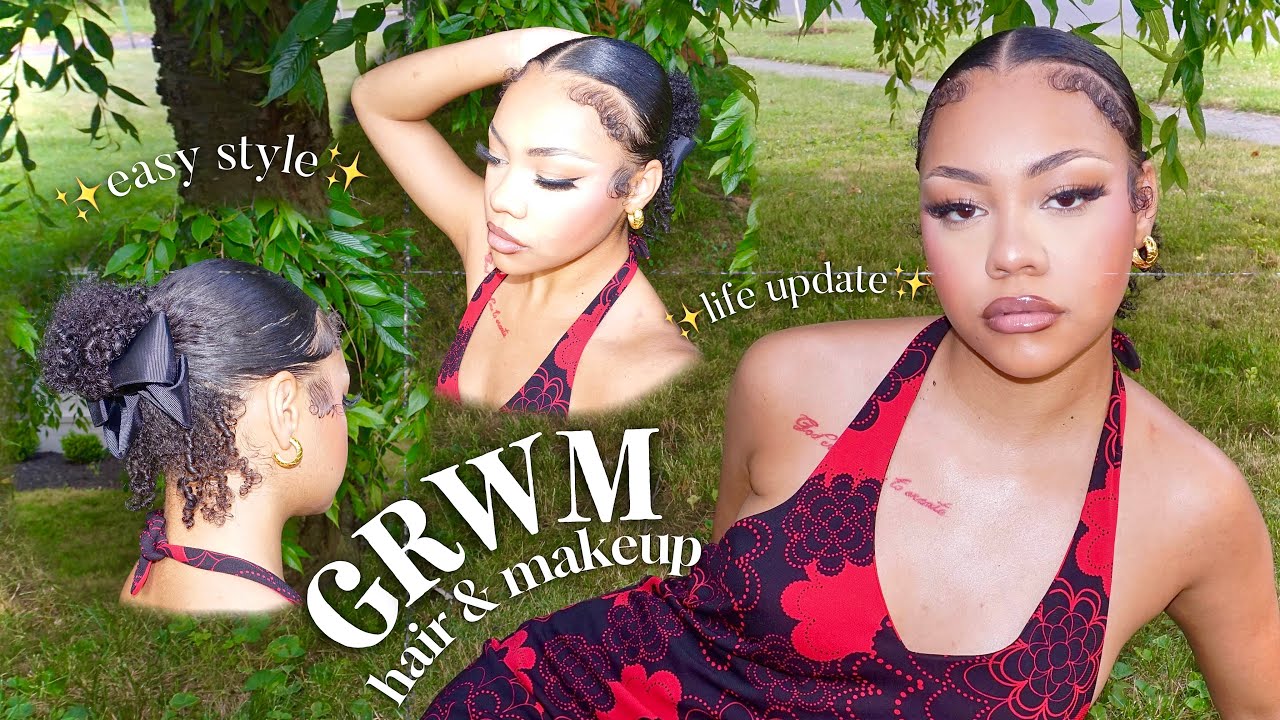 GRWM hair & makeup: life update edition ✨