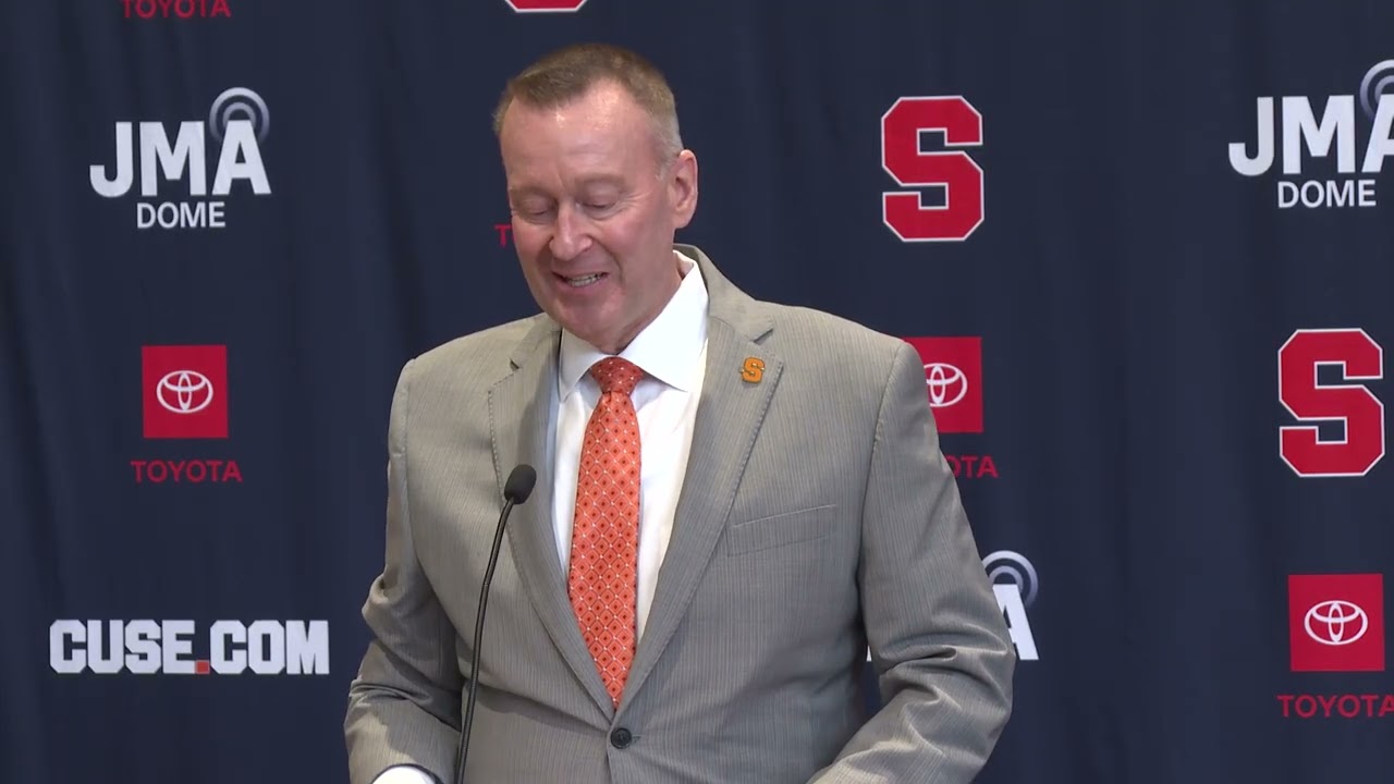 Syracuse Athletic Director Bryan Blair Introductory Press Conference