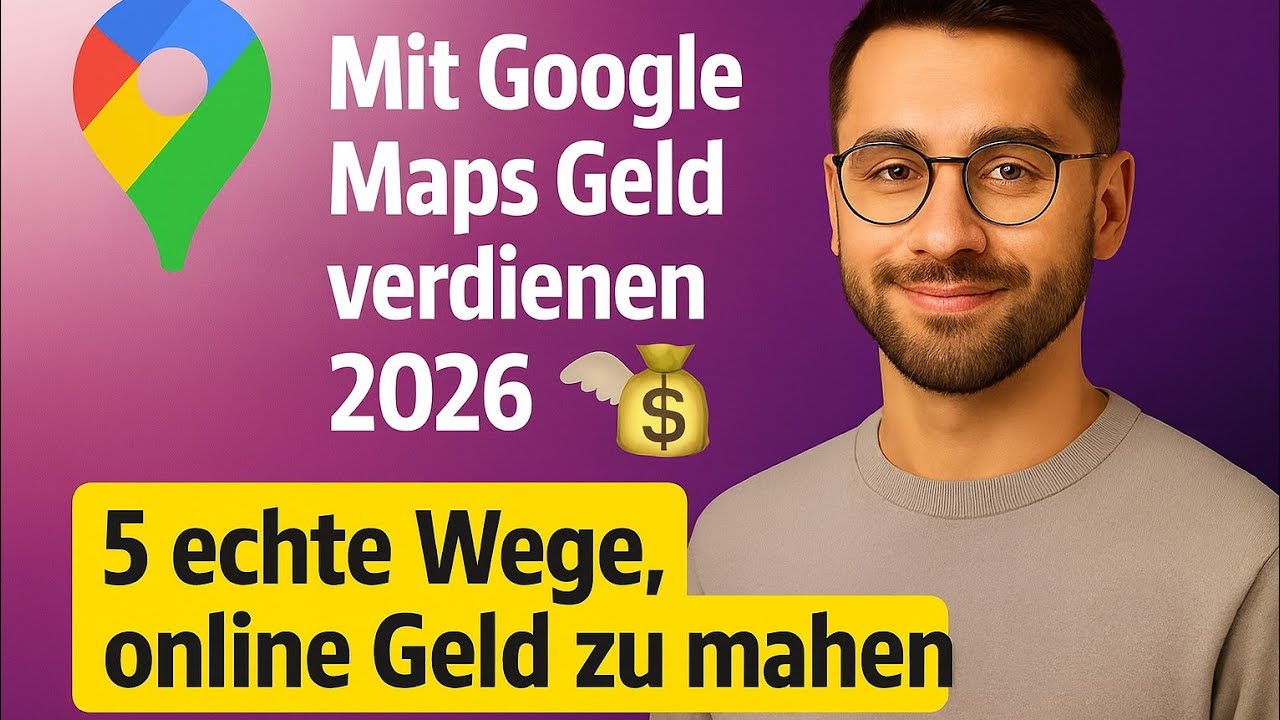 Mit Google Maps Geld verdienen 2026💸 | 5 echte Wege, online Geld zu machen