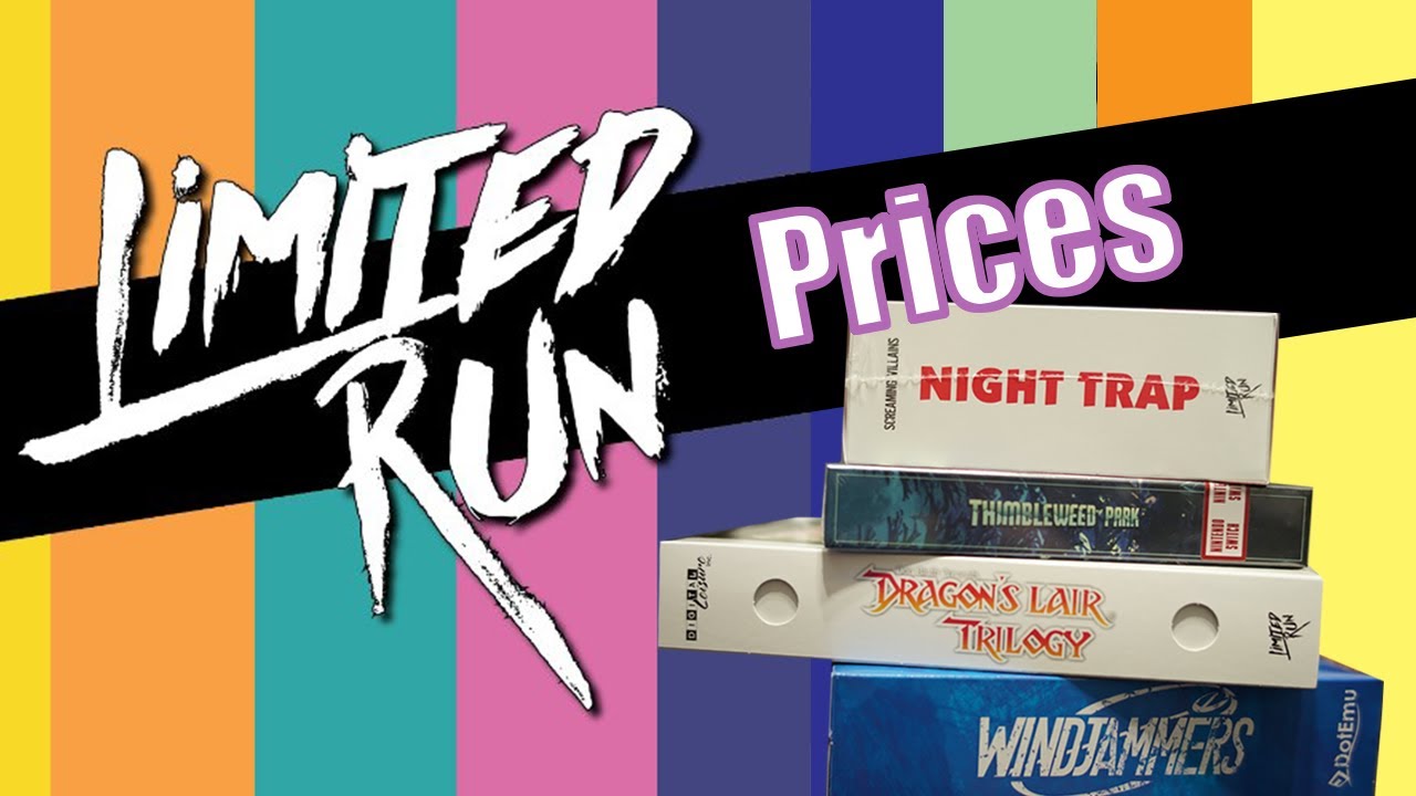 How Limited Run Games Prices Will Trend Over Time