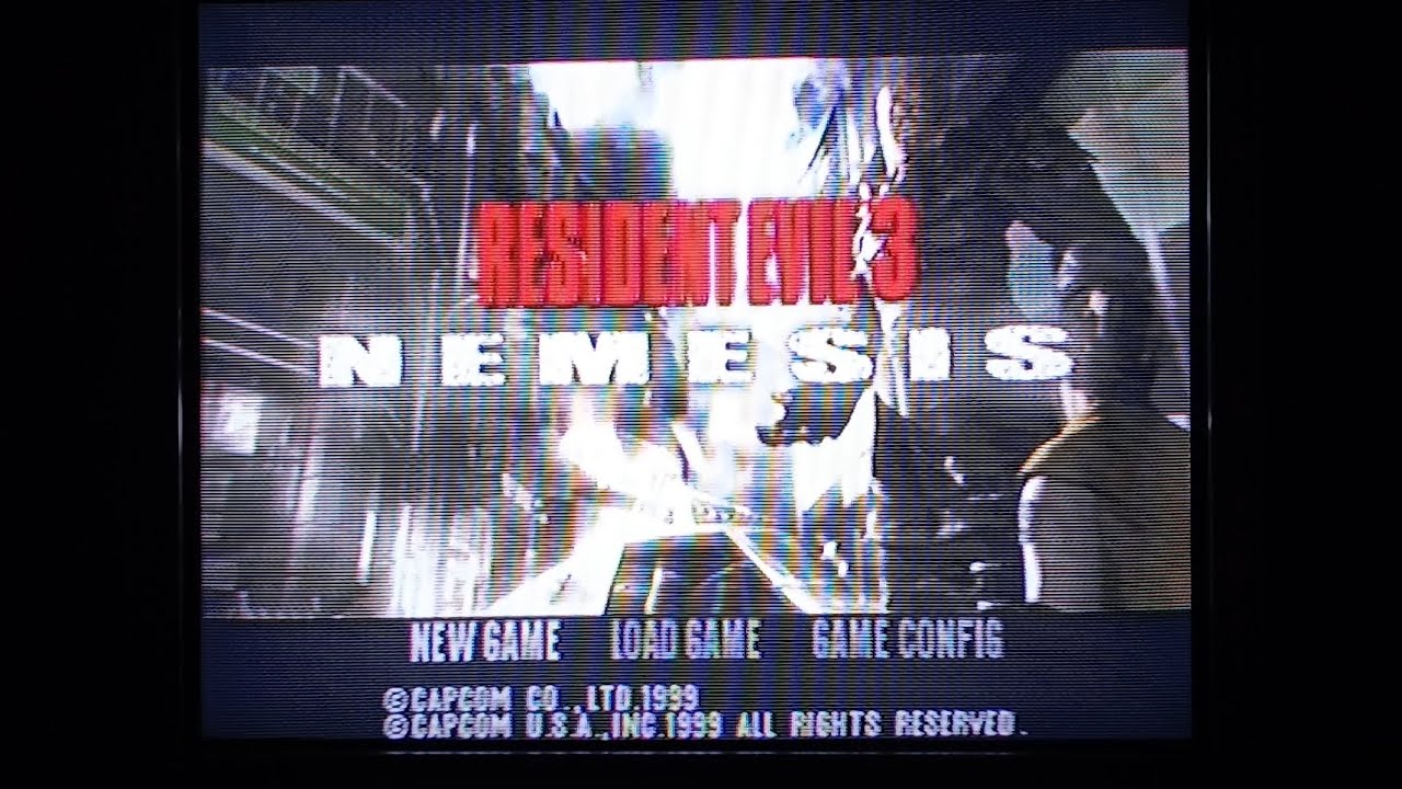 Direito da TV de tubo: Resident Evil 3 Nemesis (PS1) (parte 1)