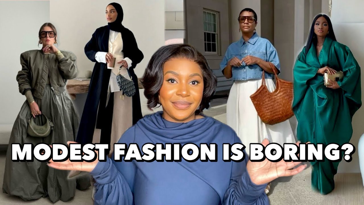 How to dress MODESTLY as a CURVY/PLUS SIZE WOMAN | feminine style, modest fashion tips,