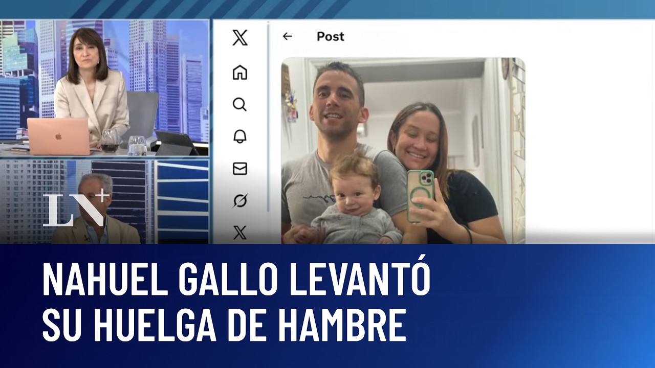 Nahuel Gallo llamó a su esposa tras 445 días incomunicado: levantó su huelga de hambre