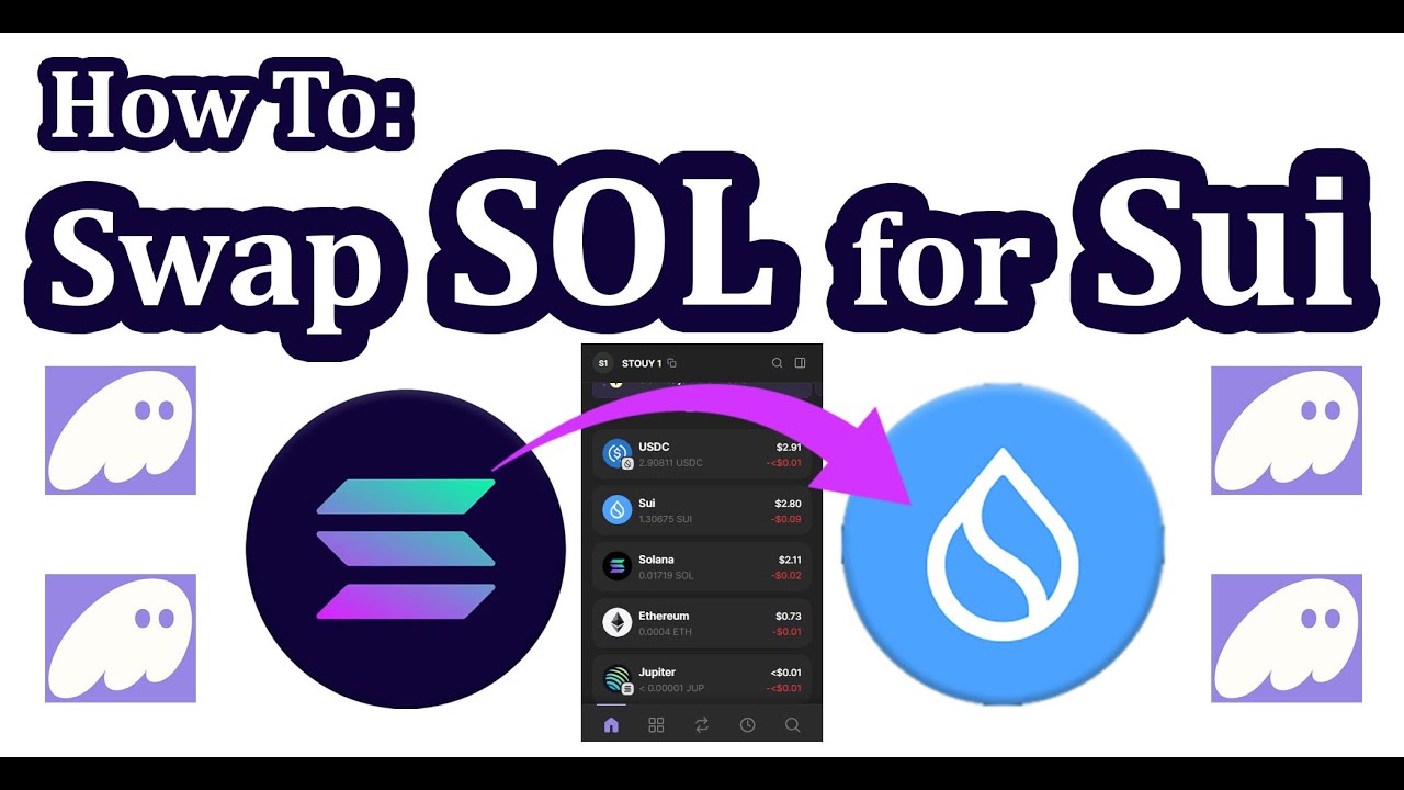 Как обменять Solana на Sui в Phantom Wallet | Полное руководство