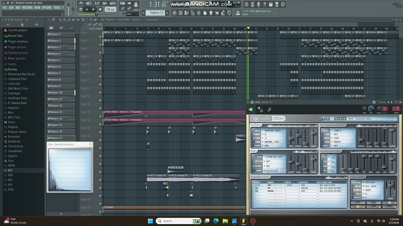 Random Hands Up Track