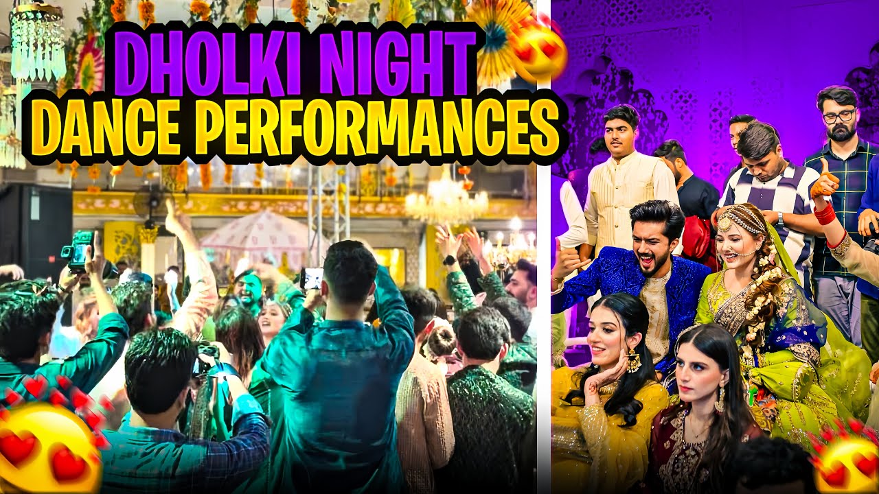 💃 DHOLKI NIGHT DANCE PERFORMANCES 💃 @RabeecaKhan @RabeecaKshorts