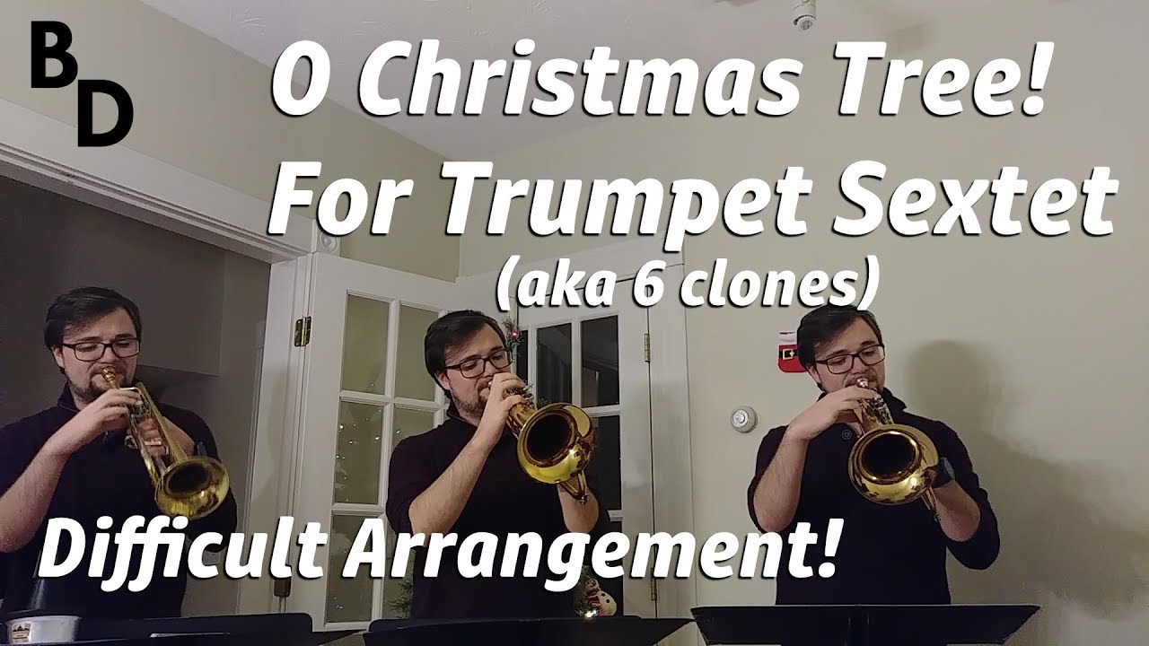 O Christmas Tree! [Recording w/6 clones] (difficult arrangement)