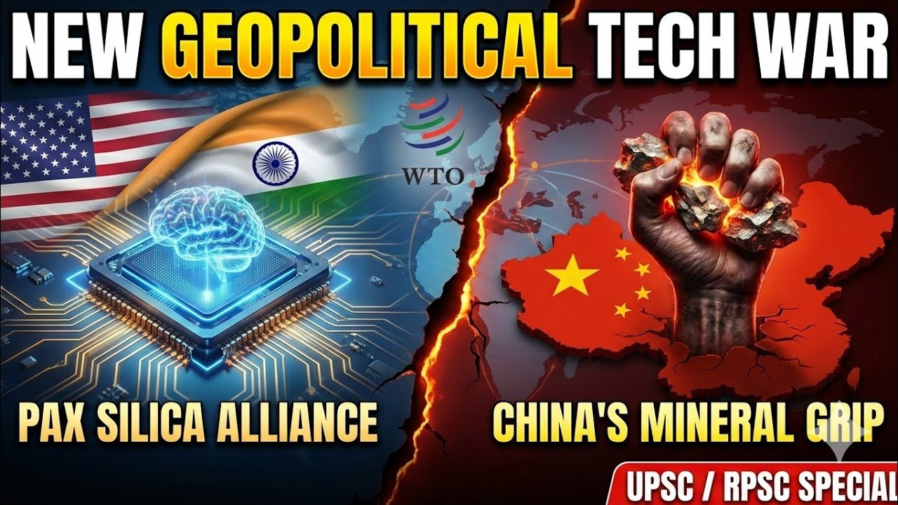 India Officially Joins US-Led 'Pax Silica' Tech & Mineral Alliance 