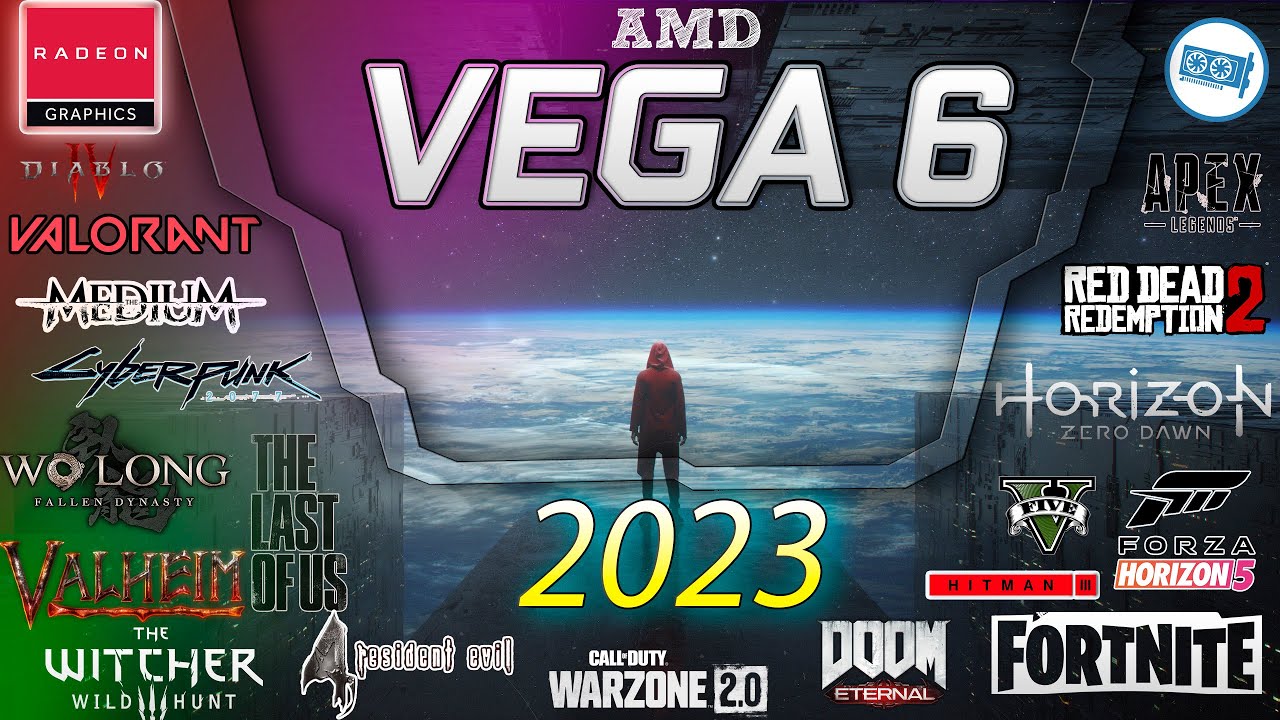 VEGA 6 in 15 GAMES   (Ryzen 4000/5000)  | in 2023-2024