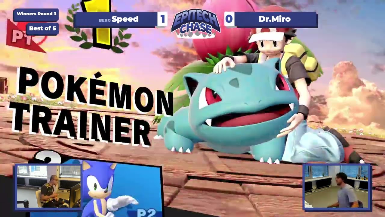 Epitech Chase #19 - Dr Miro (Pokemon Trainer) vs Speed (Sonic)