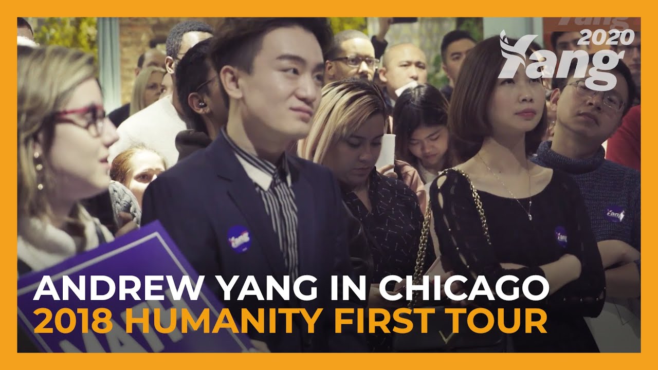 Andrew Yang in Chicago | 2018 Humanity First Tour