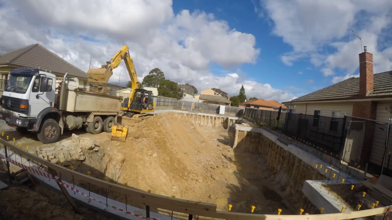 Laurel Apartments - Bulk Excavation Time Lapse