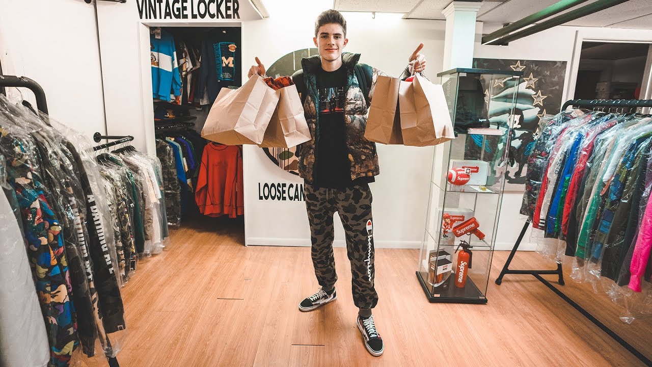 Hypebeast Shopping for Rare Supreme & Bape in Detroit