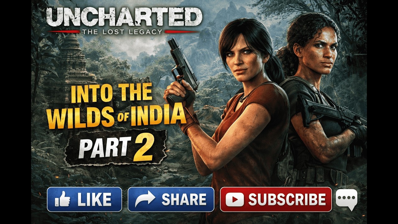Uncharted: The Lost Legacy – Part 2 | Into the Wilds of India | Full Gameplay