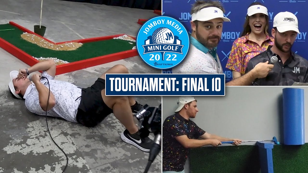 10 players remain in Jomboy Media's mini golf tournament
