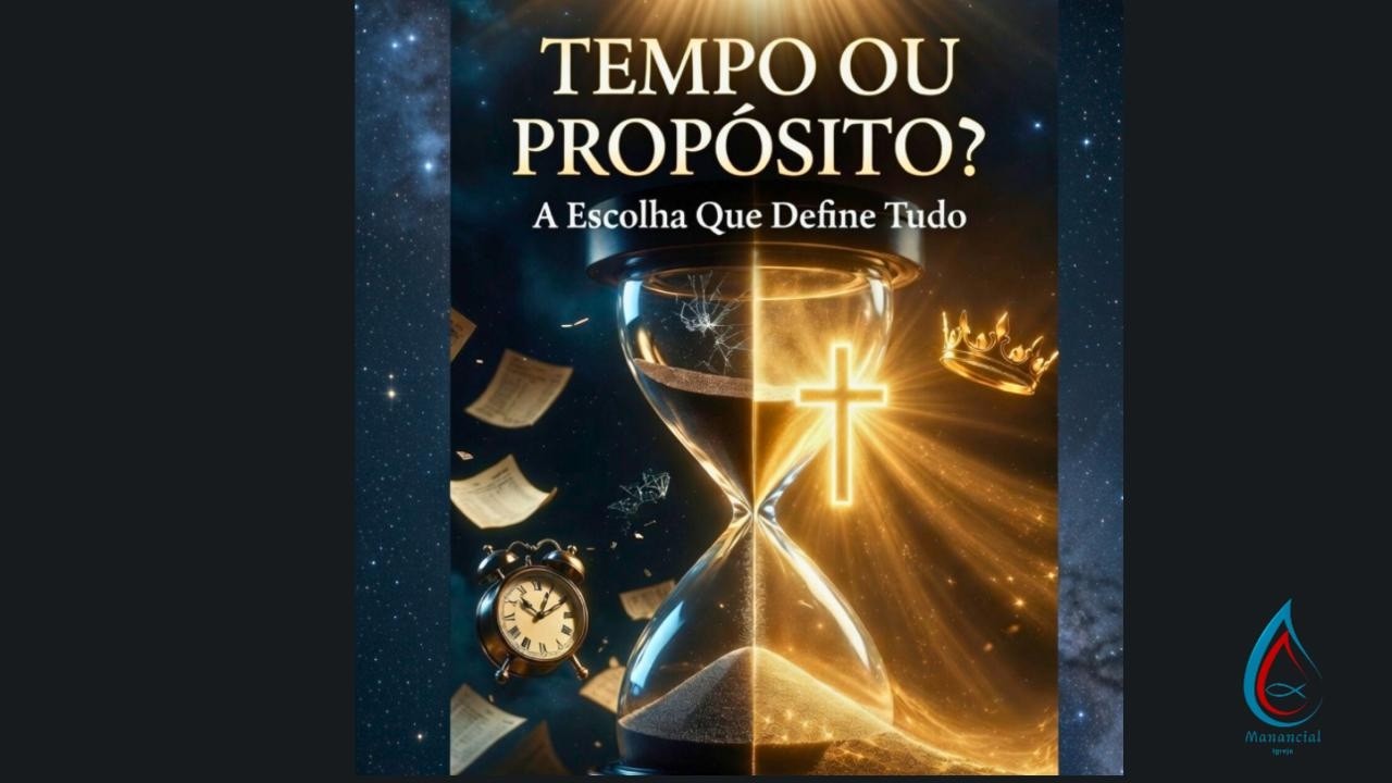 Tempo ou Propósito? A Escolha Que Define Tudo  | Pastor  Abdeir Marcos