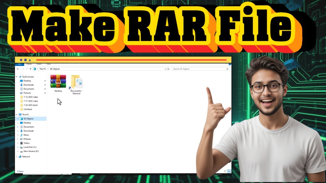 How To Make RAR File Using WinRAR | Quick & Easy Steps (2025)