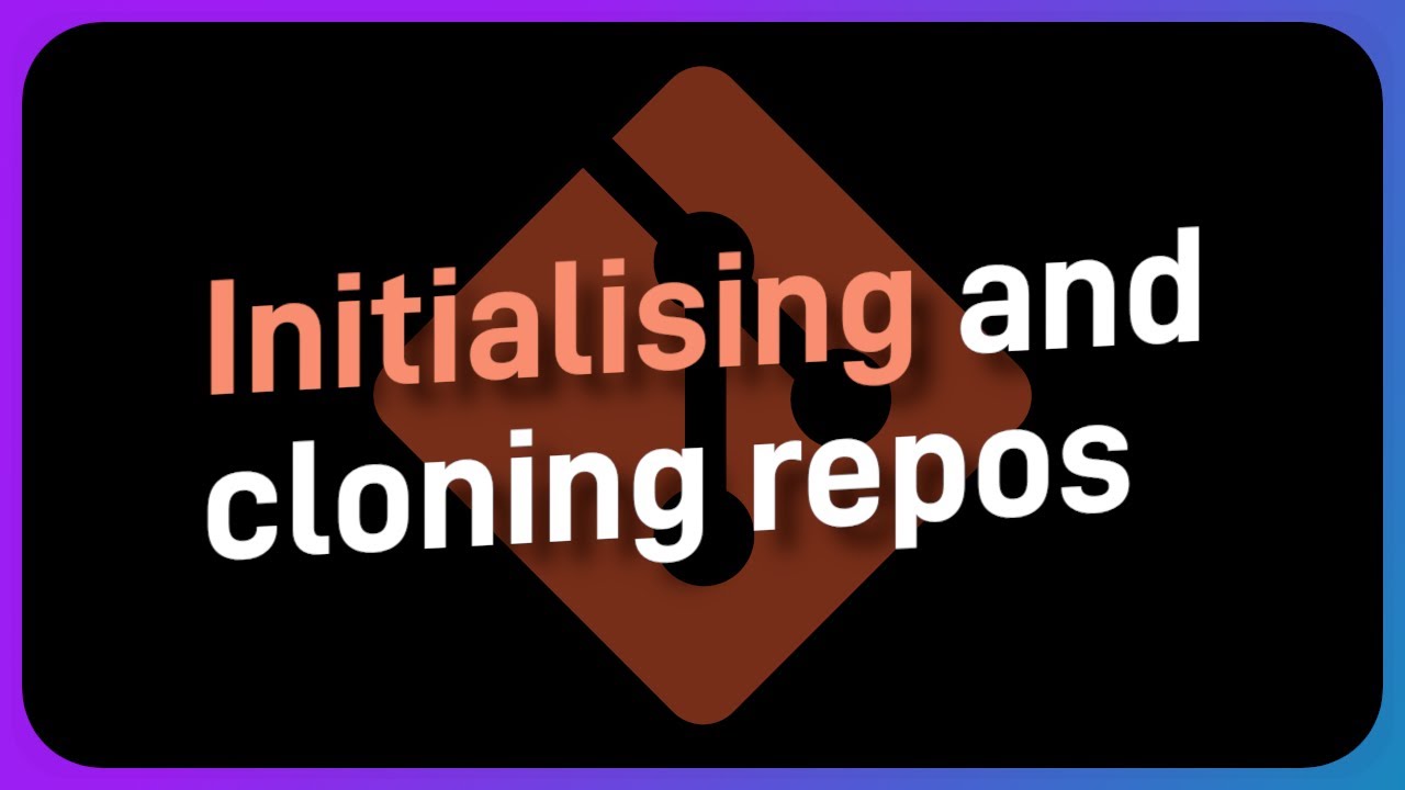 Initialising and cloning repositories - Git Good
