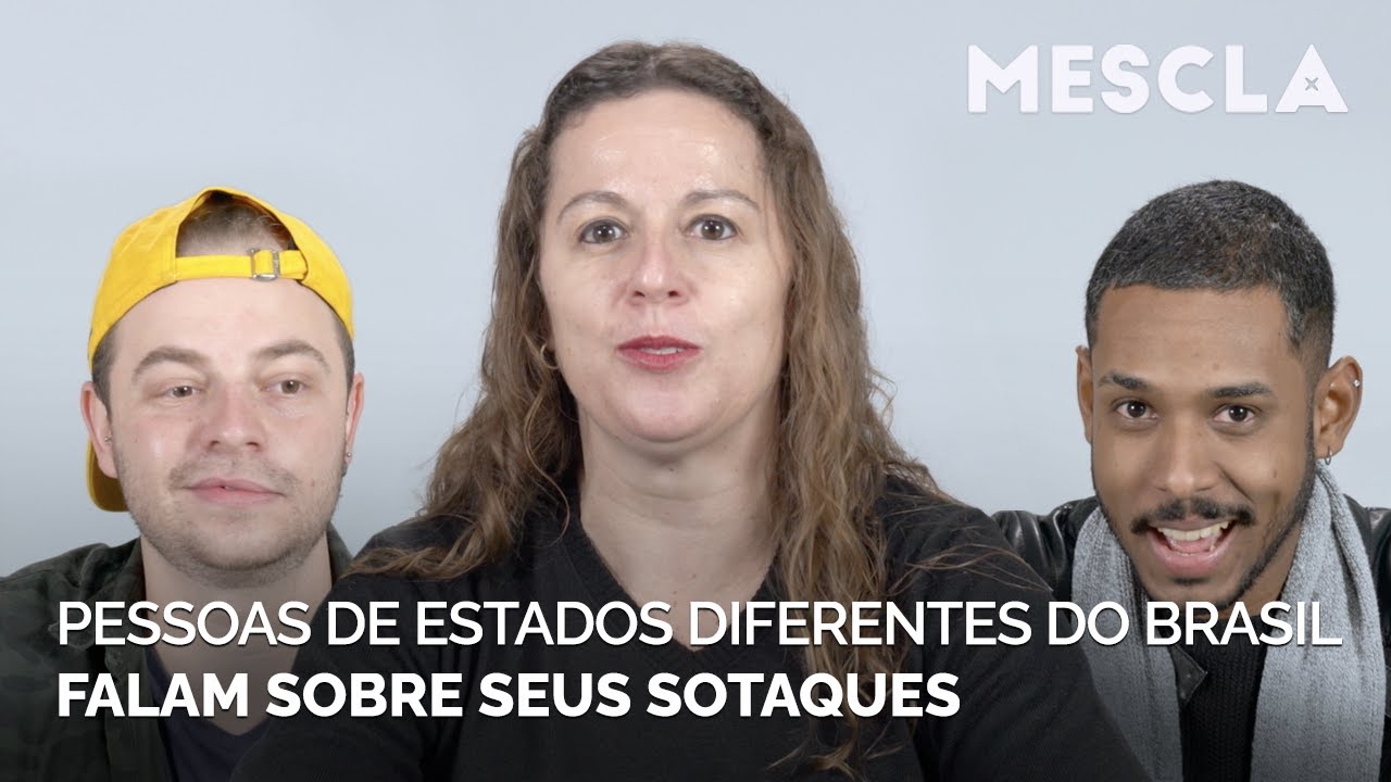 Pessoas de estados diferentes do Brasil discutem as ideias erradas sobre seus sotaques
