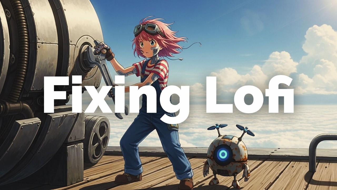 Lofi fixing mode🔧 restoring the heavy metal gears