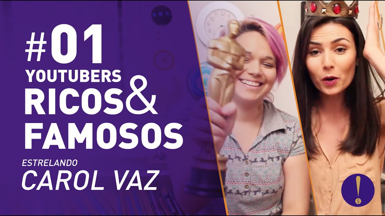 ESTREIA YOUTUBERS RICOS E FAMOSOS: Carol Vaz do Papo Astral