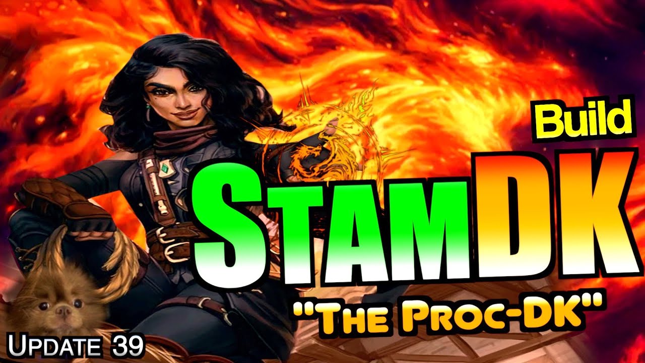 ESO PvP: StamDK HIGH Proc / DoT Damage  Build Tutorial (Update 39) | 
