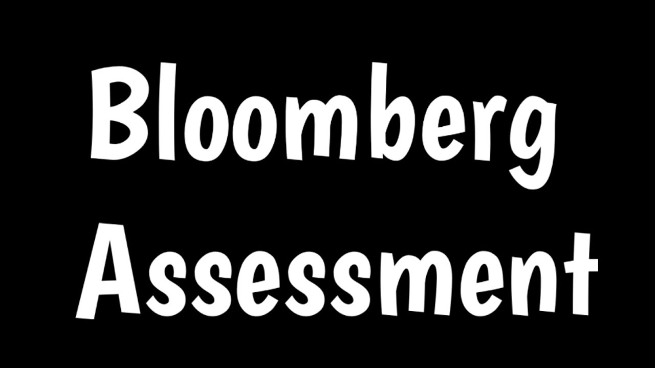 Bloomberg Plum Assessment | What IS Plum | Bloomberg Interview Questions |