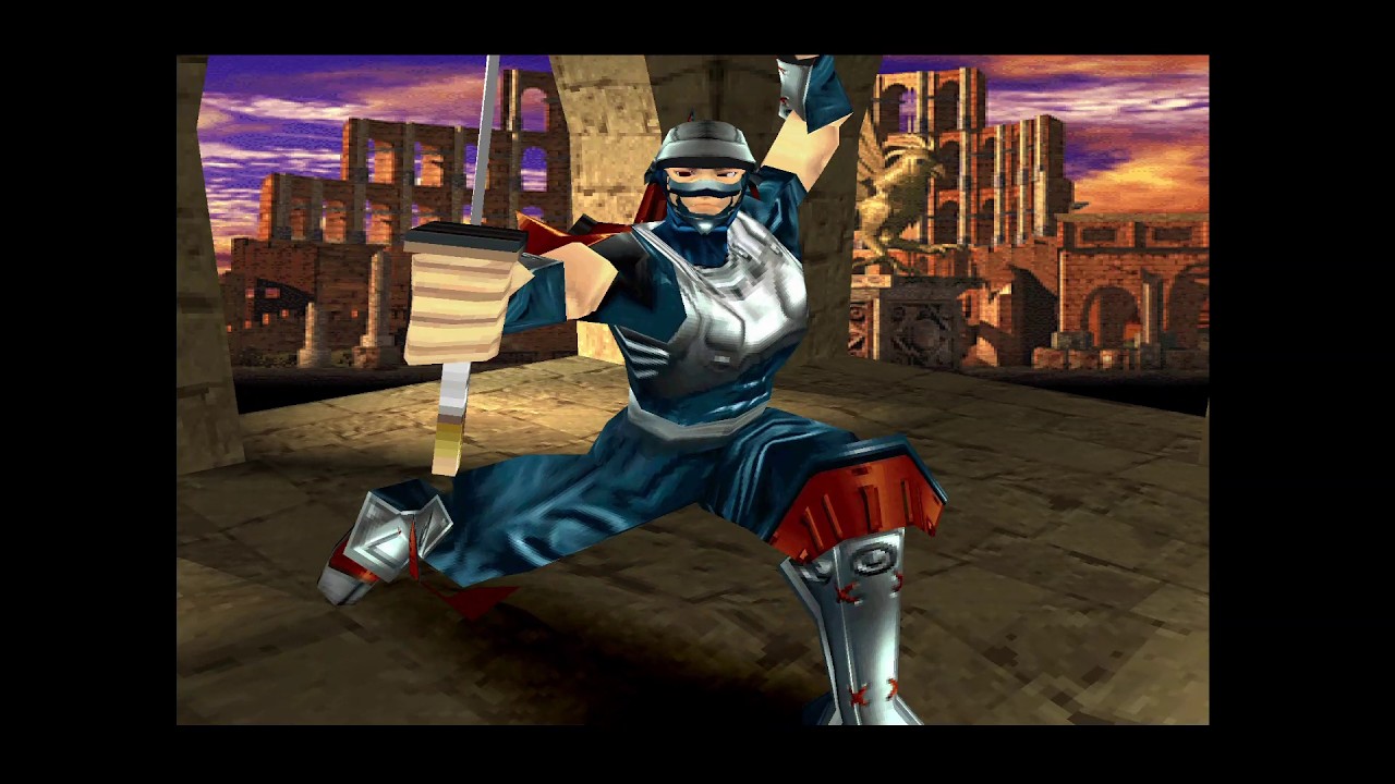 Ehrgeiz God Bless the Ring SASUKE Arcede Mode #walkthrough #retrogaming #nostalgiaplaystation