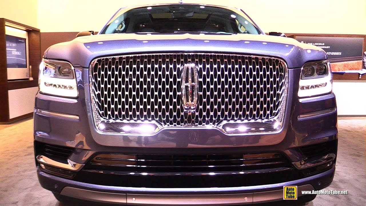 2018 Lincoln Navigator - Exterior and Interior Walkaround - Debut at 2017 New York Auto Show