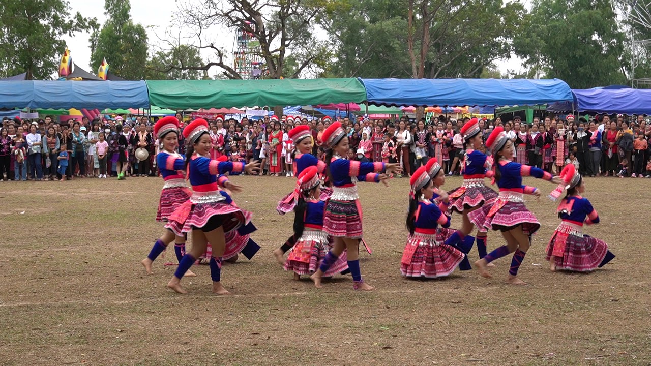 ปีใหม่ม้งพะเยา2020 ณ บ้านร่องส้าน (Noj peb caug hmoob Phayao) COVER DANCE