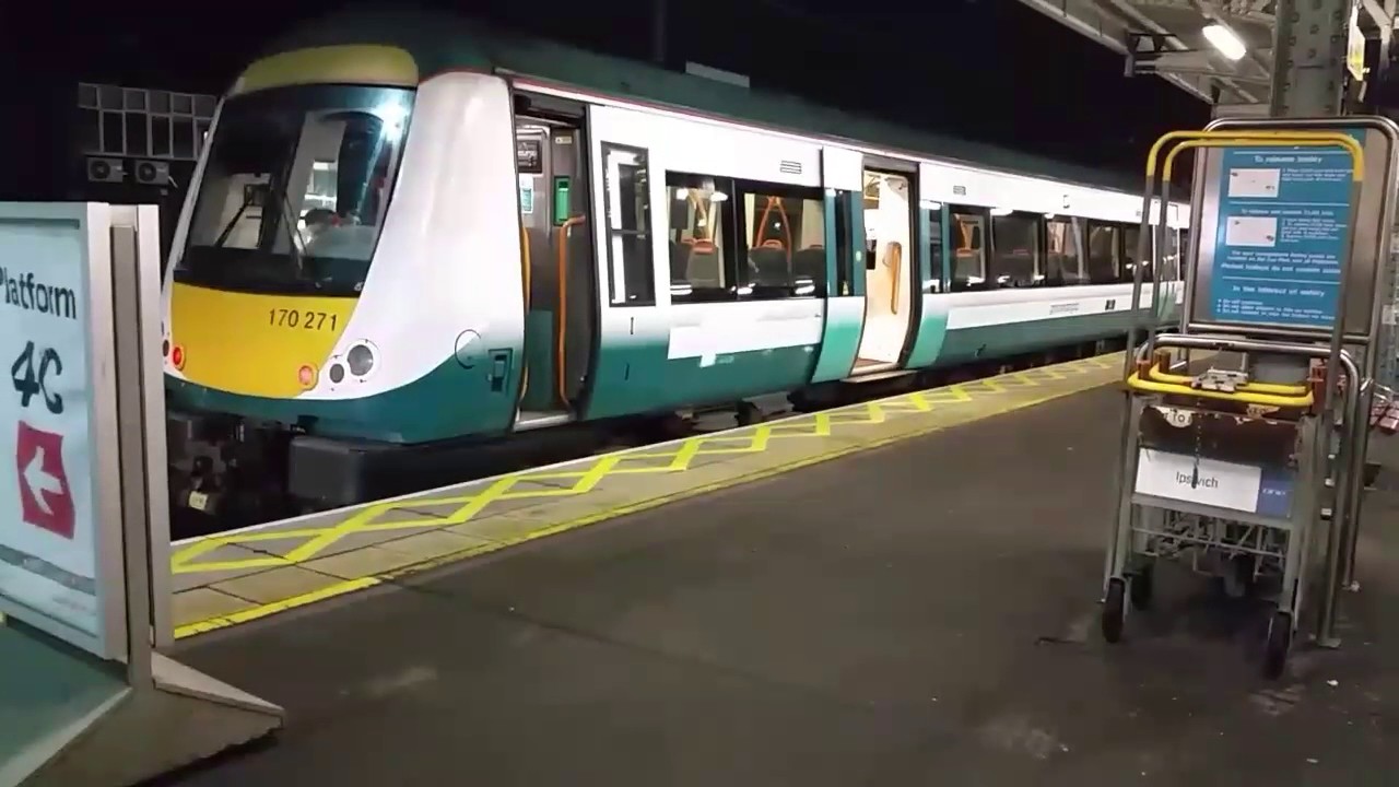 Trainspotting at Ipswich, GEML - 14/12/16 (Rush Hour) (100 Sub Special P1/6)