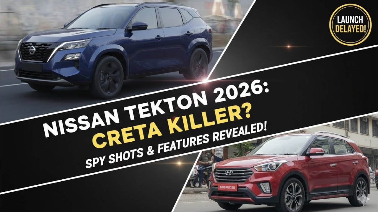 Nissan Tekton SUV 2026: конкурент Creta, вдохновленный 