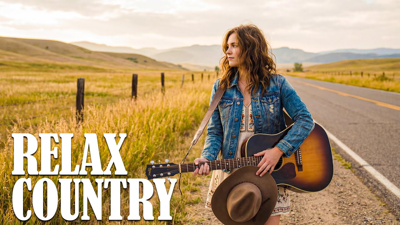 Country Music to Relax, Study & Focus | Peaceful Acoustic Country