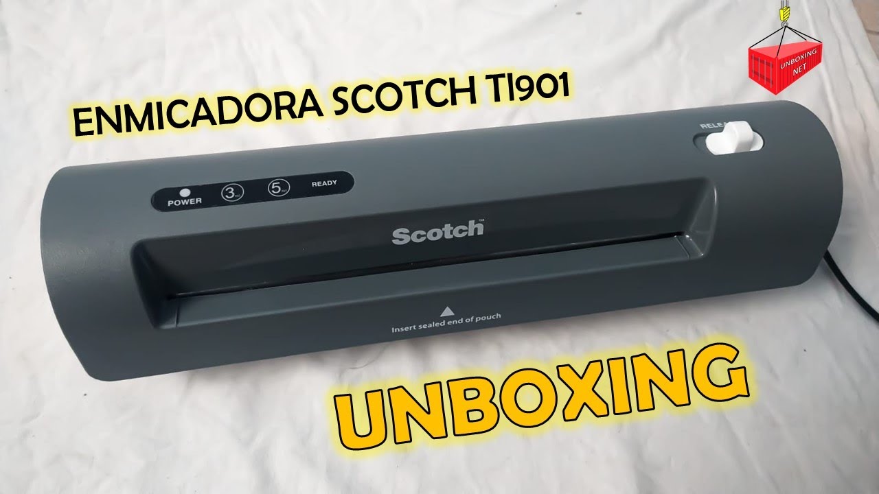 ENMICADORA SCOTCH TL901 - Unboxing y Review