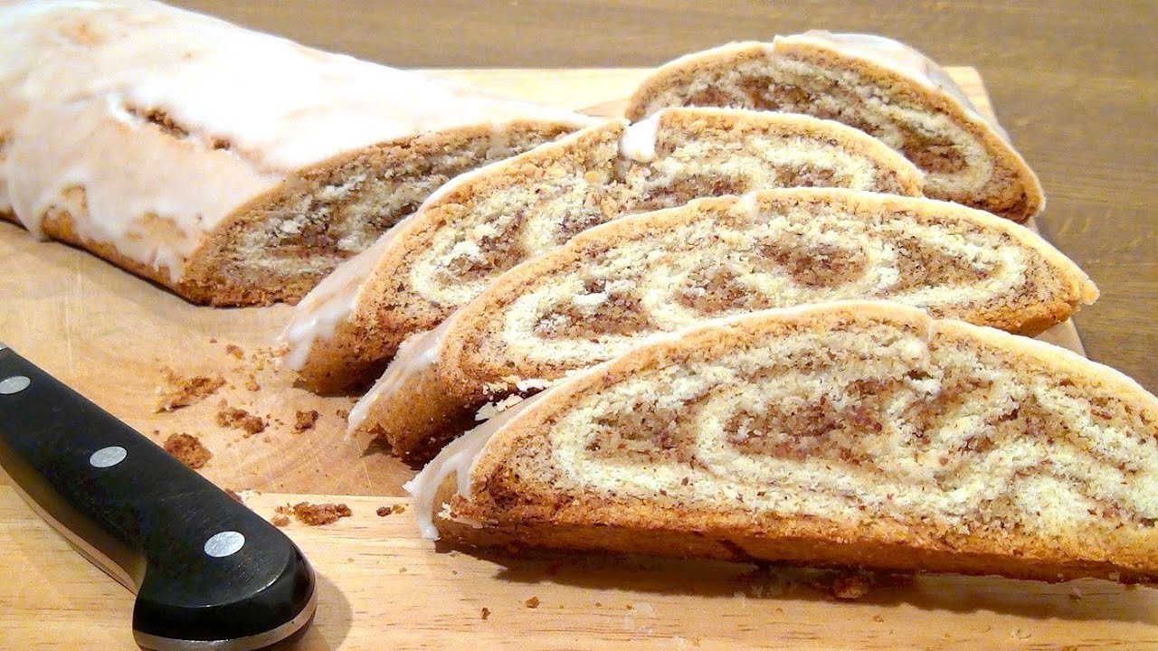 Pommersche Mandelrolle selbst gebacken / Rezept Video