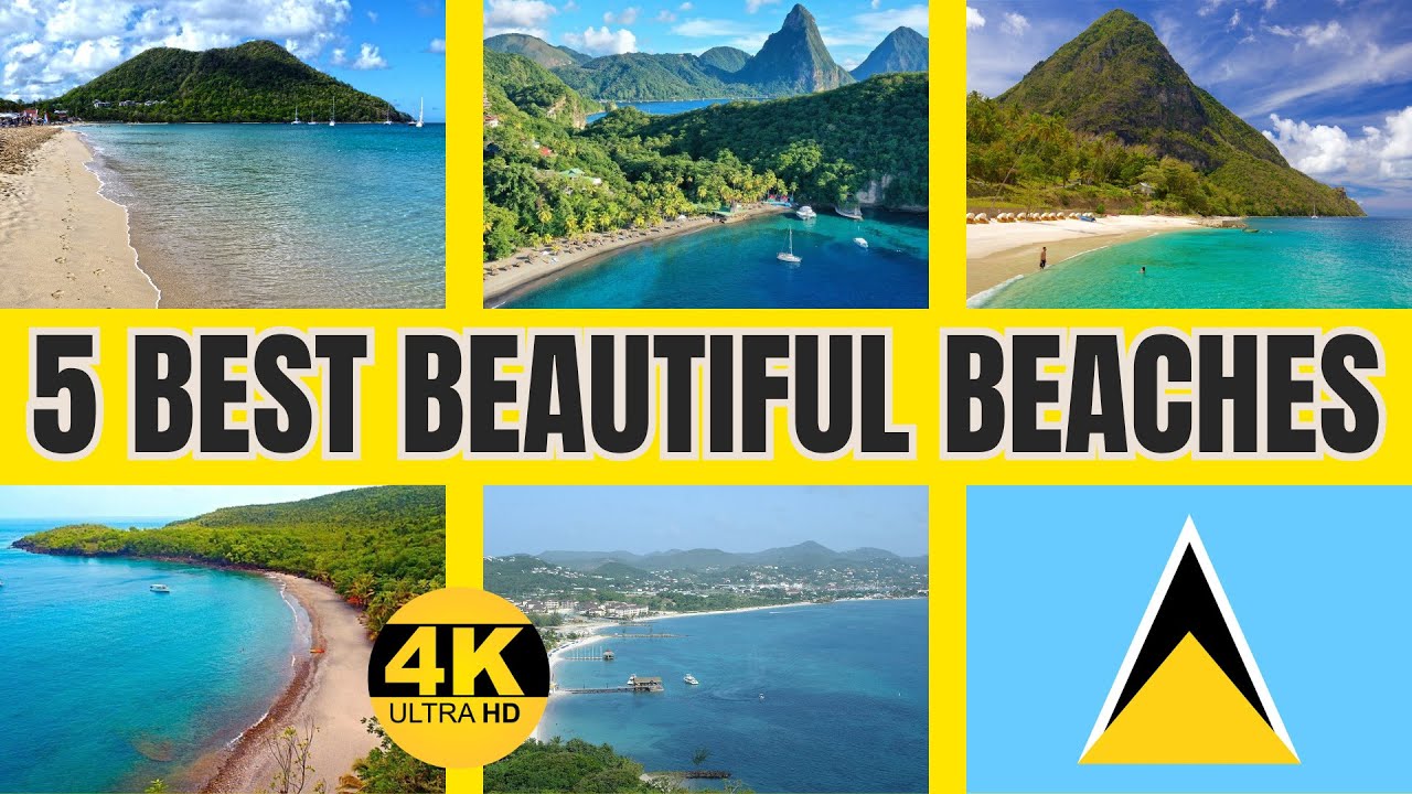 Top 5 best beautiful beaches in St Lucia - St Lucia most beautiful caribbean islands?