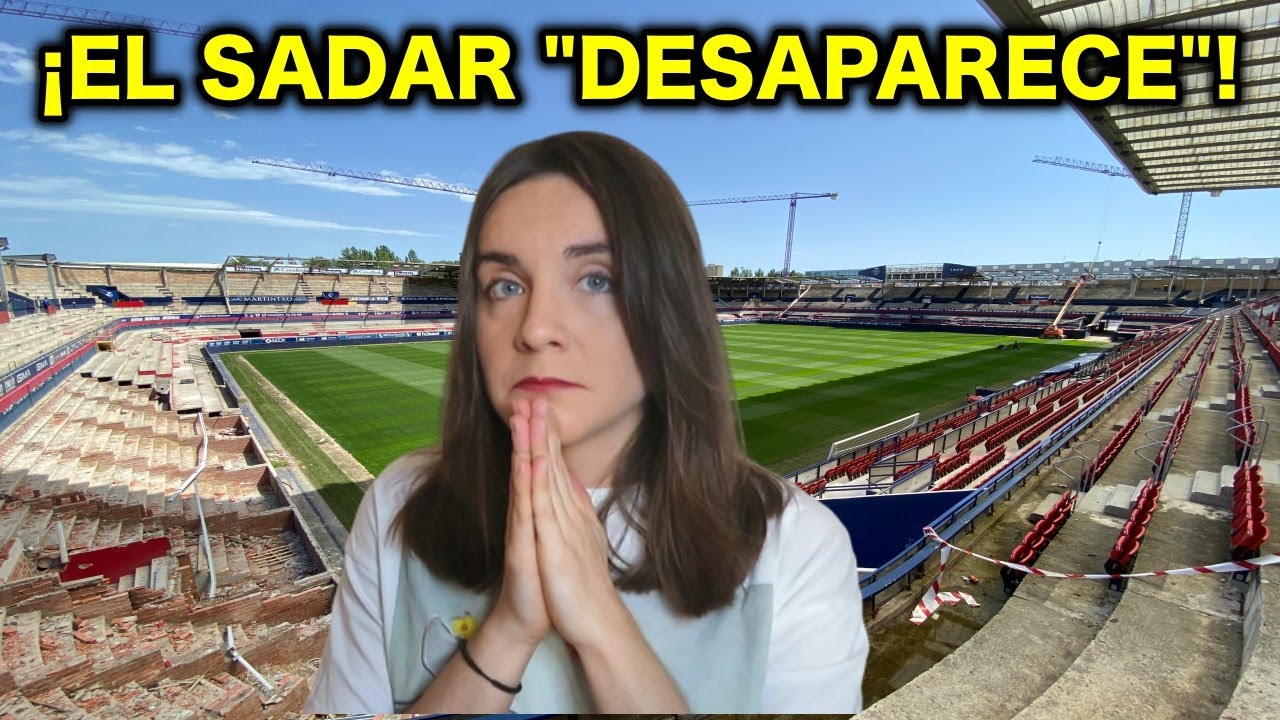 REACCIONANDO a las OBRAS de EL SADAR 😰 🏟