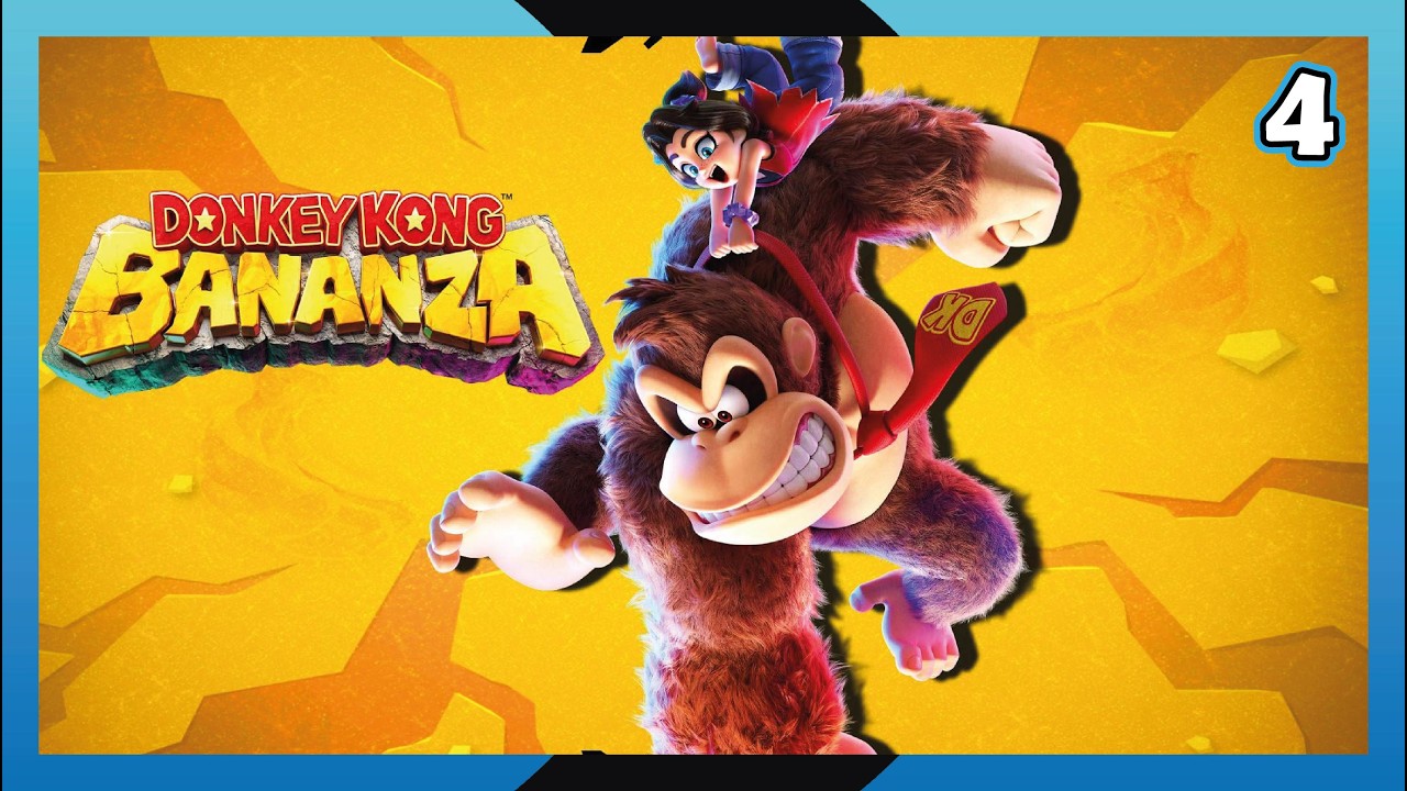 Twitch Livestream | Donkey Kong Bananza | Switch 2 | Part 4