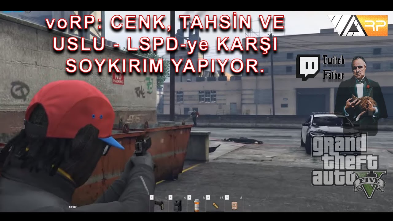voRP: CENK, TAHSİN VE USLU - LSPD-ye KARŞI SOYKIRIM YAPIYOR. #vorp